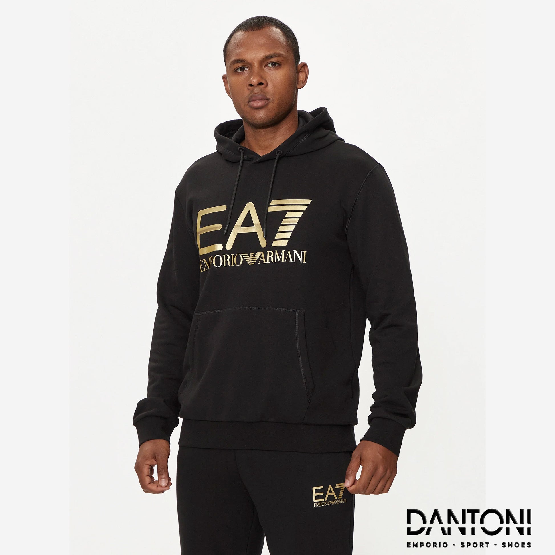 Felpa Nero Regular Fit - Dantoni Shop