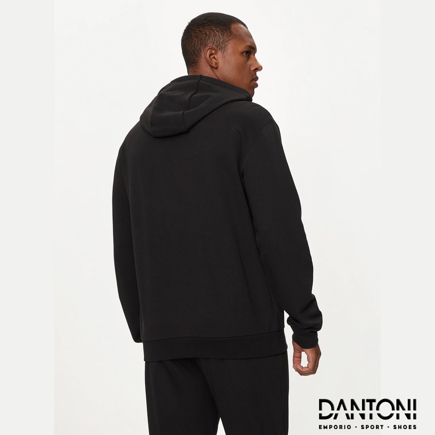 Felpa Nero Regular Fit - Dantoni Shop