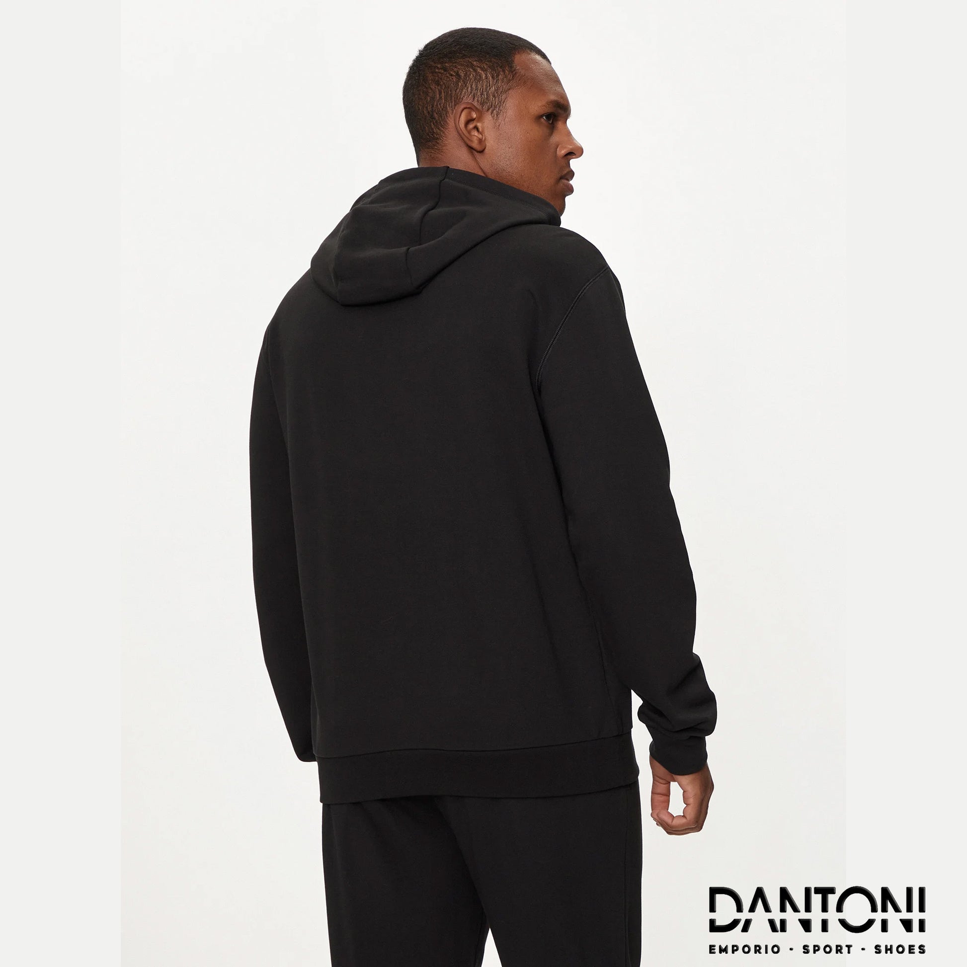 Felpa Nero Regular Fit - Dantoni Shop