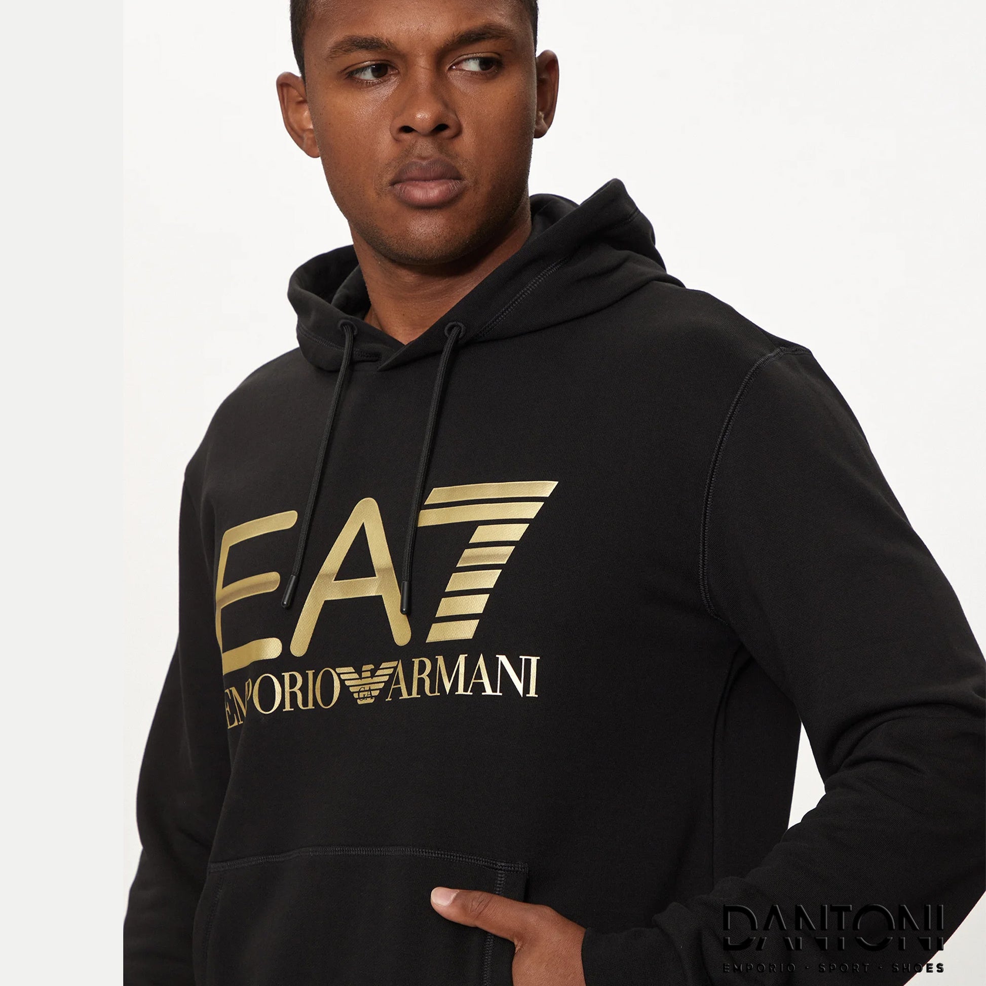 Felpa Nero Regular Fit - Dantoni Shop