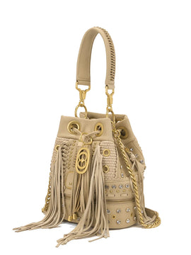 BORSA LA CARRIE A SECCHIELLO FICUS NATURAL