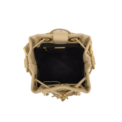 BORSA LA CARRIE A SECCHIELLO FICUS NATURAL - Dantoni Shop
