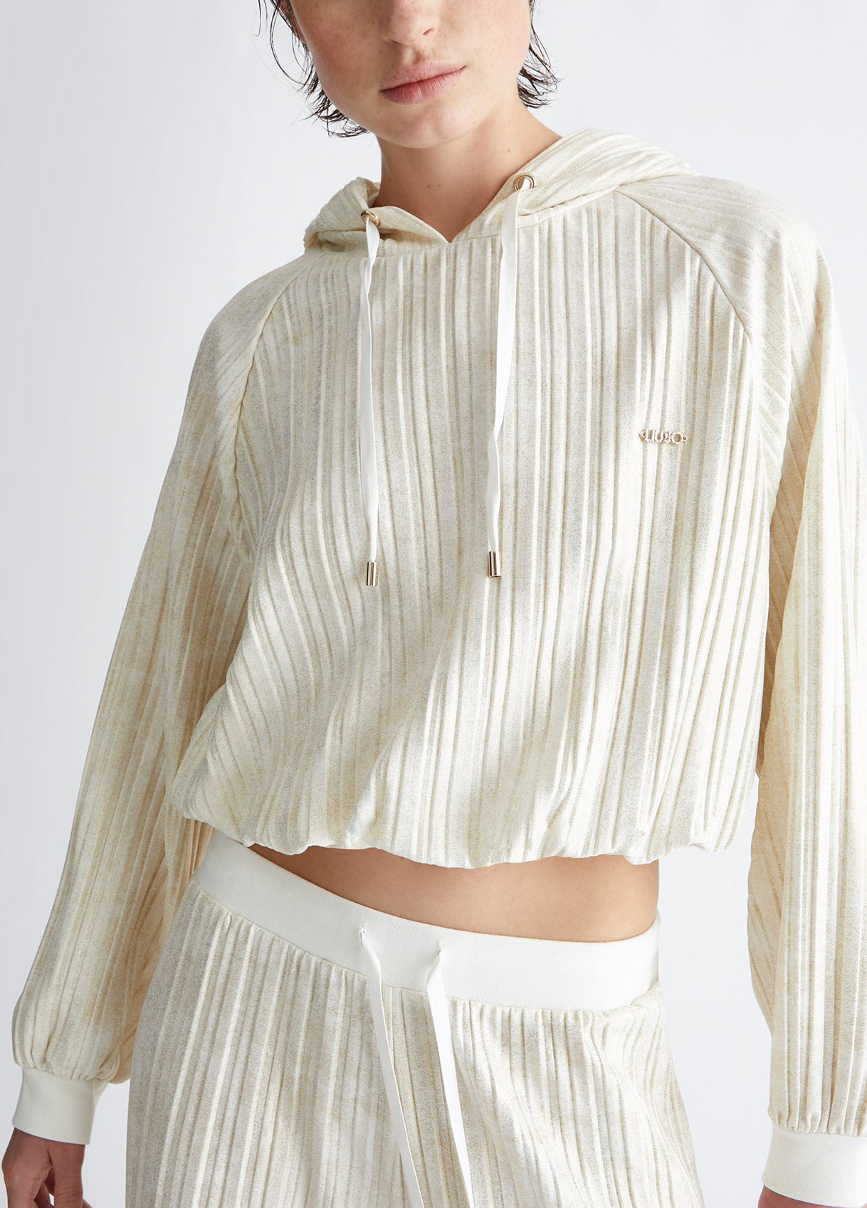 Pleated sweatshirt - Dantoni Shop