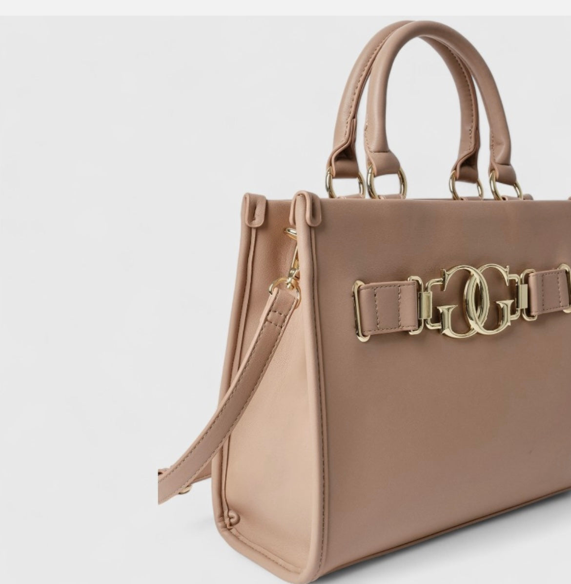 Borsa Gaelle cipria shopper reg