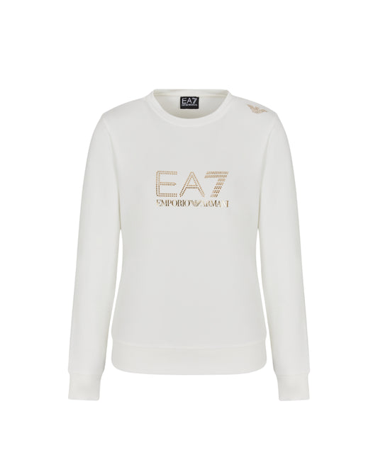 FELPA ARMANI EA7 GIROCOLLO DA DONNA