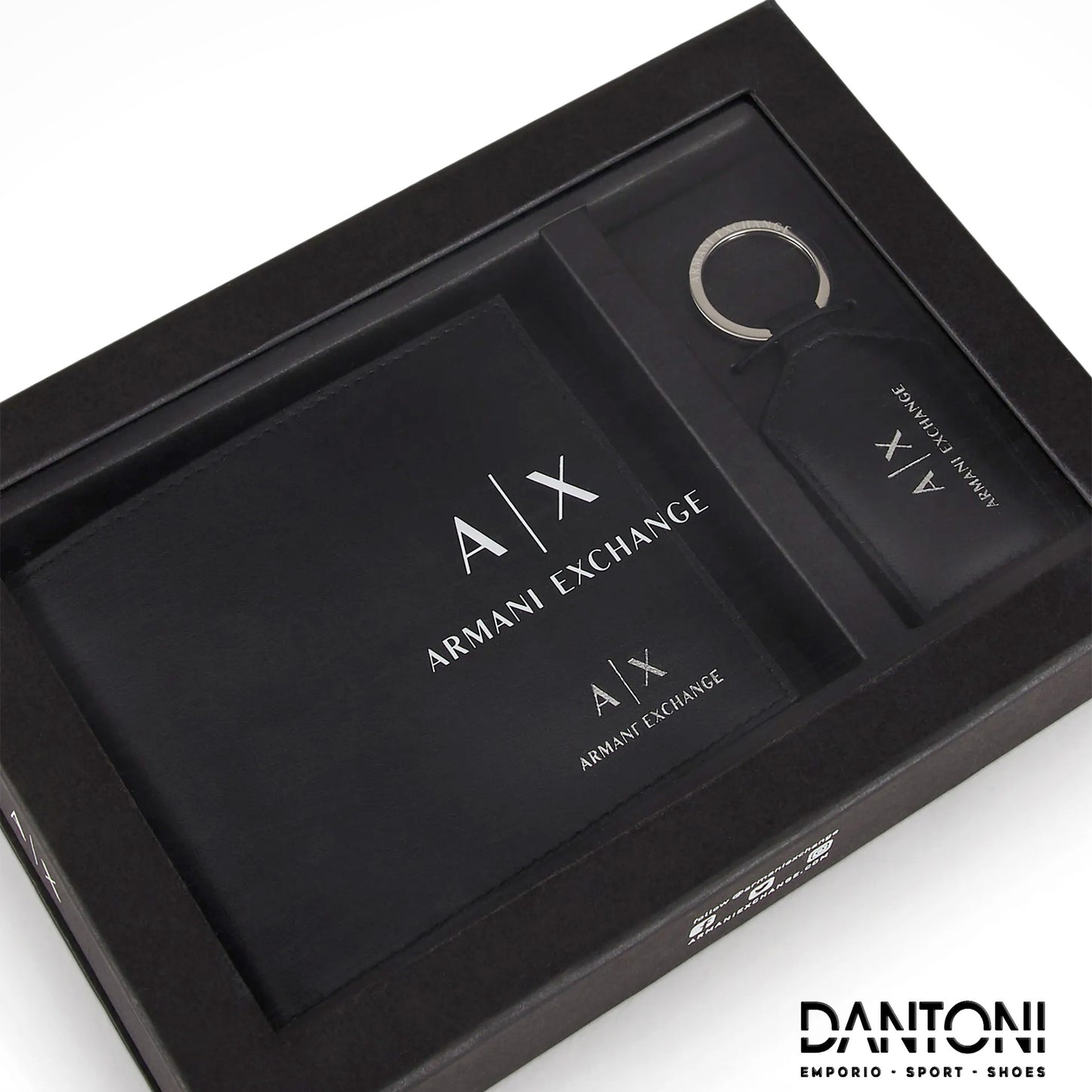 Gift set in pelle