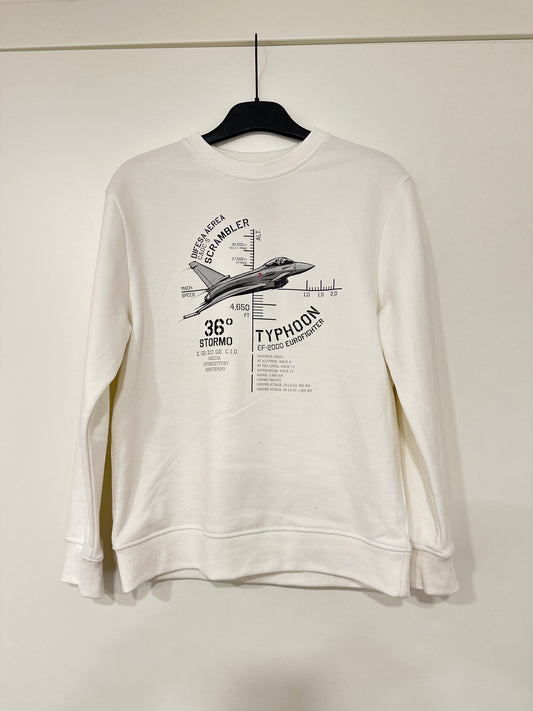 FELPA GIROCOLLO AERONAUTICA MILITARE PER BAMBINO