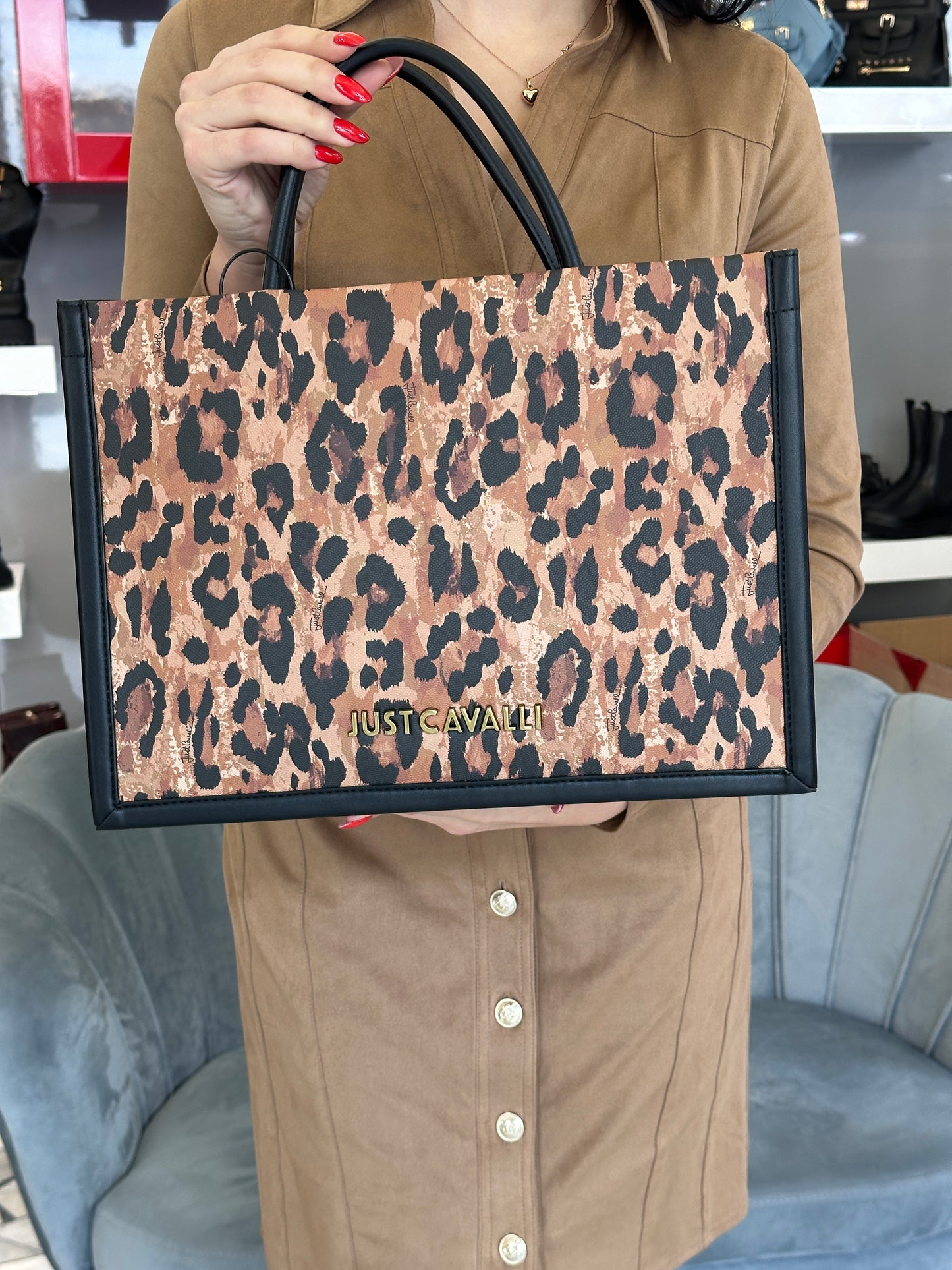 SHOPPING VELLUTO - BAG
