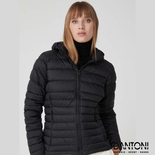 FLORA 3.0 – Piumino nero corto trapuntato - Dantoni Shop