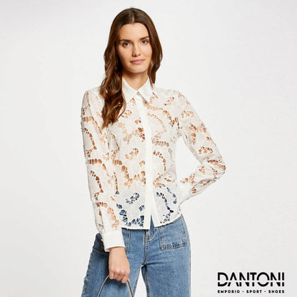 MORGAN DE TOI Long-sleeved shirt COCONU - Dantoni Shop