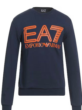 EA7 FELPA GIROCOLLO UOMO