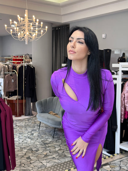 YCRA KIMONO - JUST CAVALLI DRESS - VIOLA