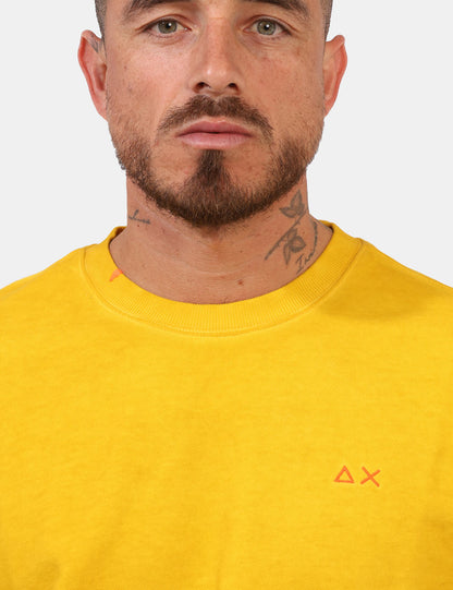 FELPA SUN68 COLORE GIALLO - Dantoni Shop