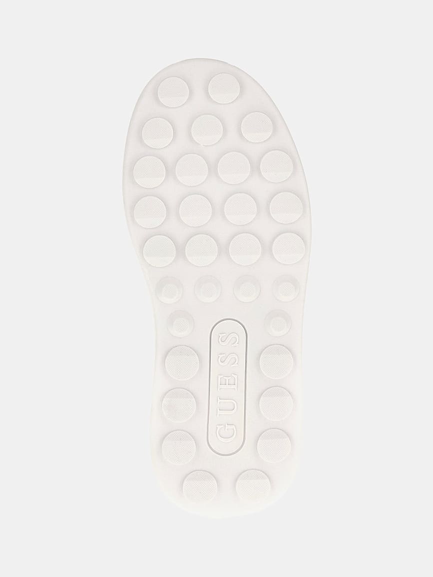 Sneaker alta queenly 4g logo strass