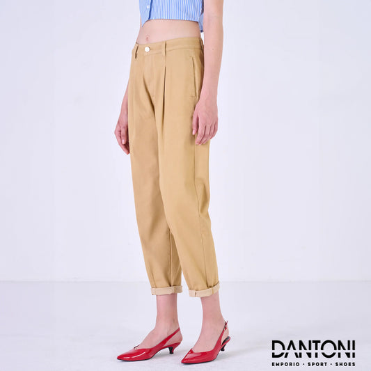 Cigarette jeans with pleats - Dantoni Shop
