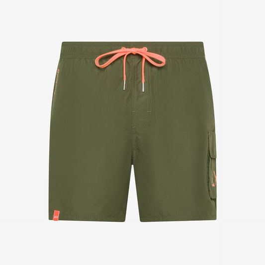 SHORT MARE IN NYLON BLU NAVY SUN68 - Dantoni Shop