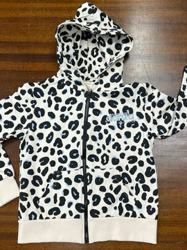 FELPA MACULATA PER BAMBINA