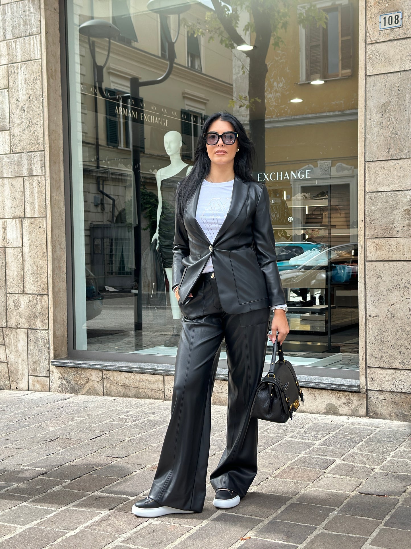 SUPER SCARPE ARMANI NERO