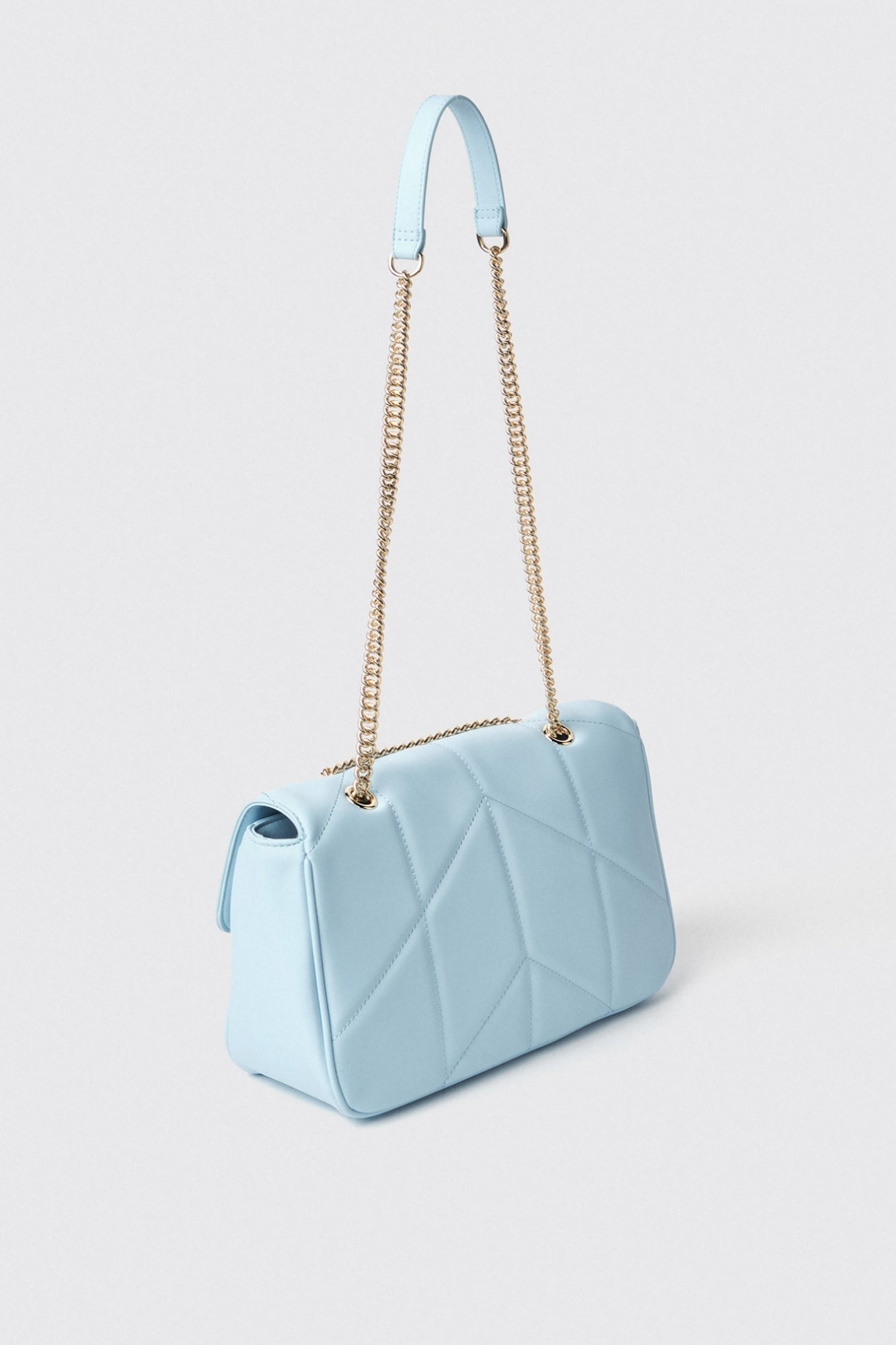 BORSA GAELLE PARIGI MAXI TRACOLLA CON MATELASSE E LOGO IN METALLO