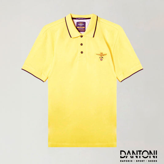 Polo basica in cotone a manica corta - Dantoni Shop