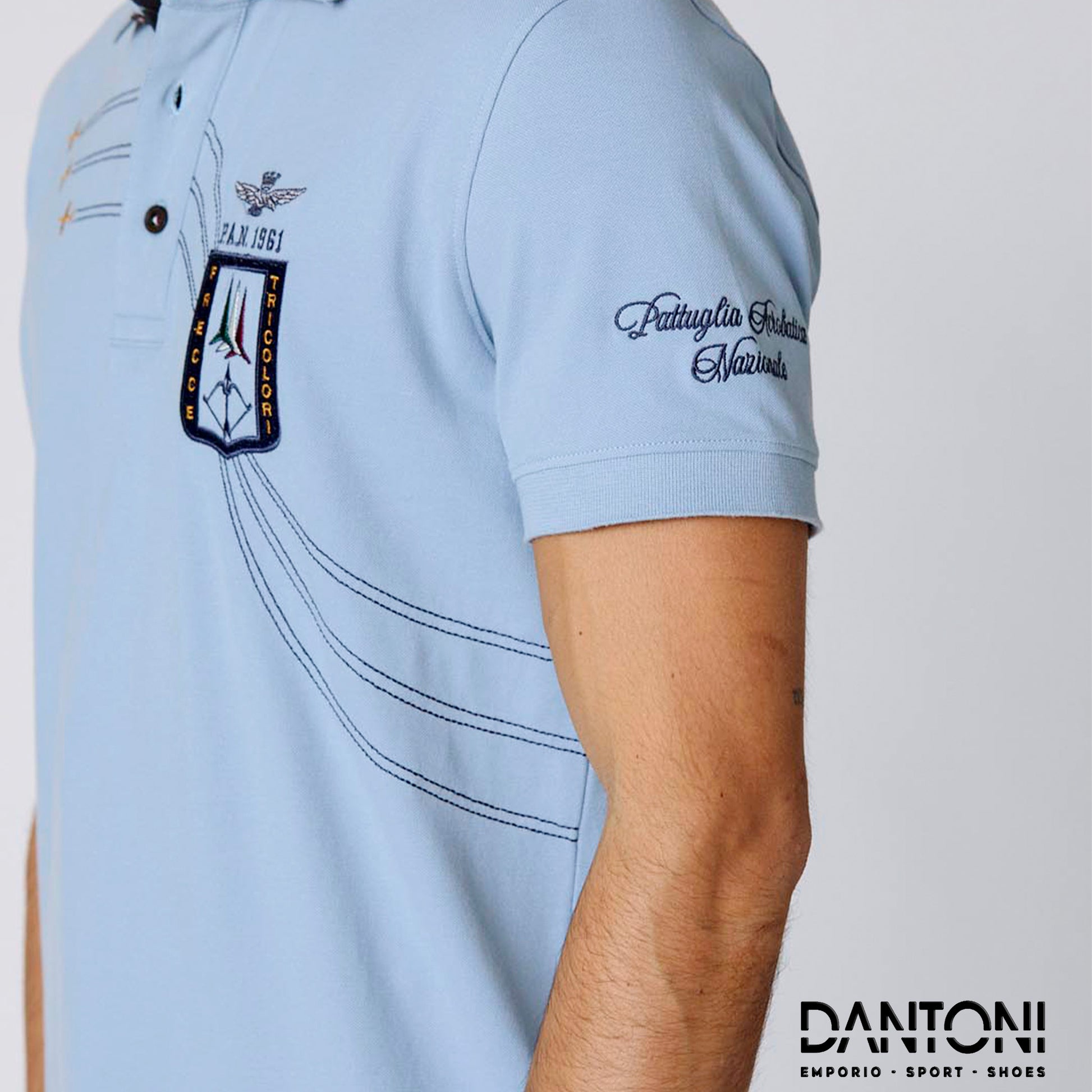 Polo ricamata Frecce Tricolori - Dantoni Shop