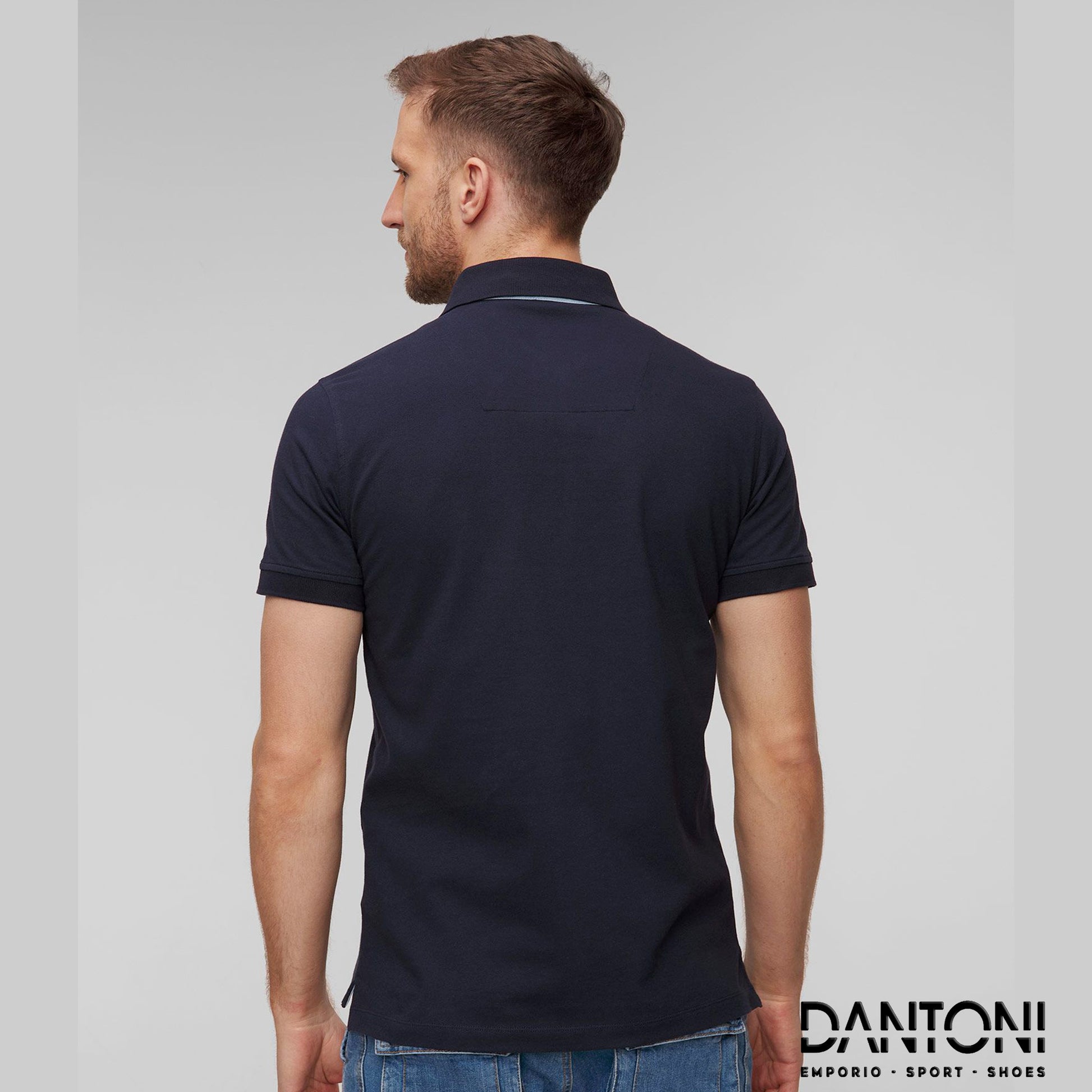 Polo blu scuro da uomo Aeronautica Militare - Dantoni Shop