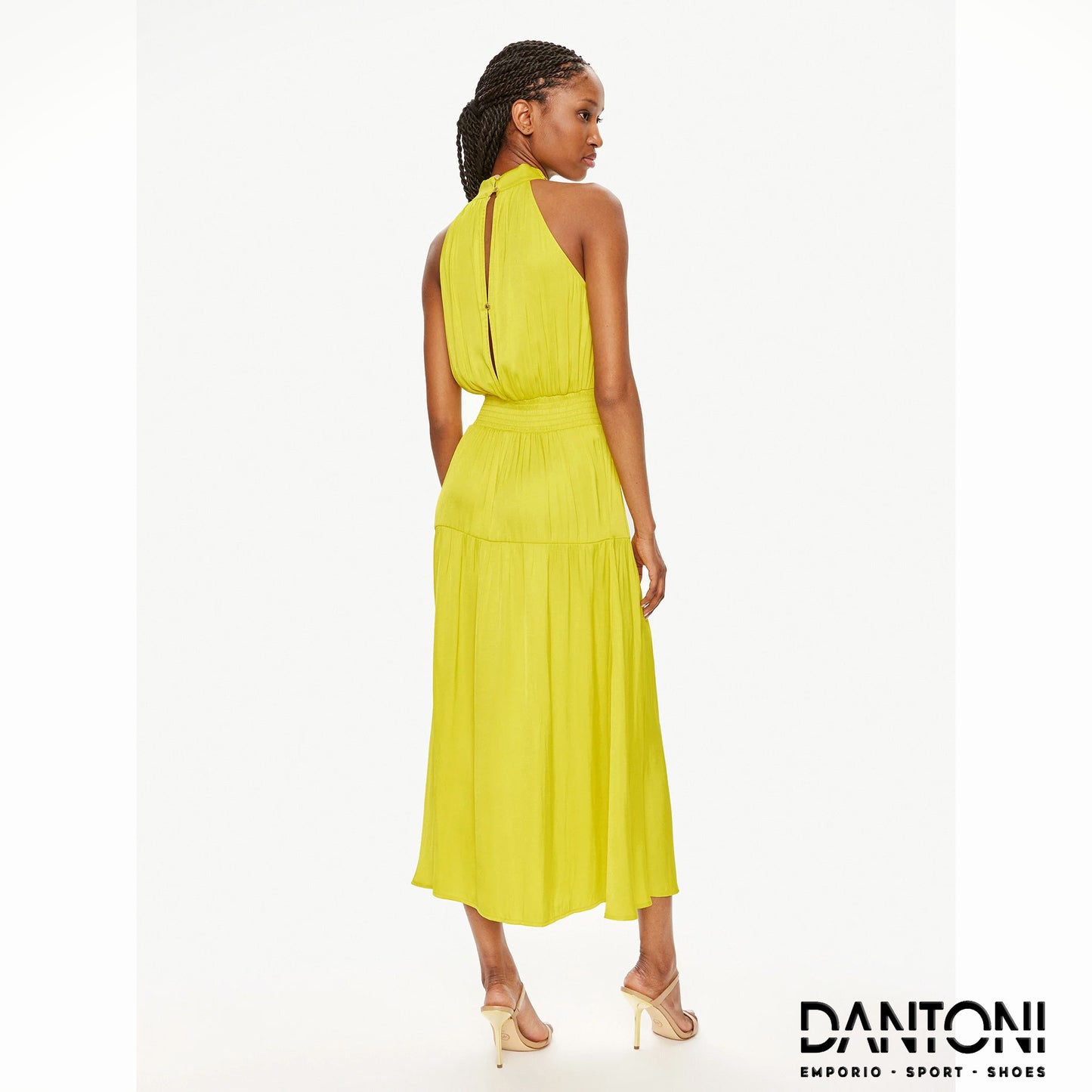 Vestito estivo 241-RIDOL Giallo Loose Fit - Dantoni Shop