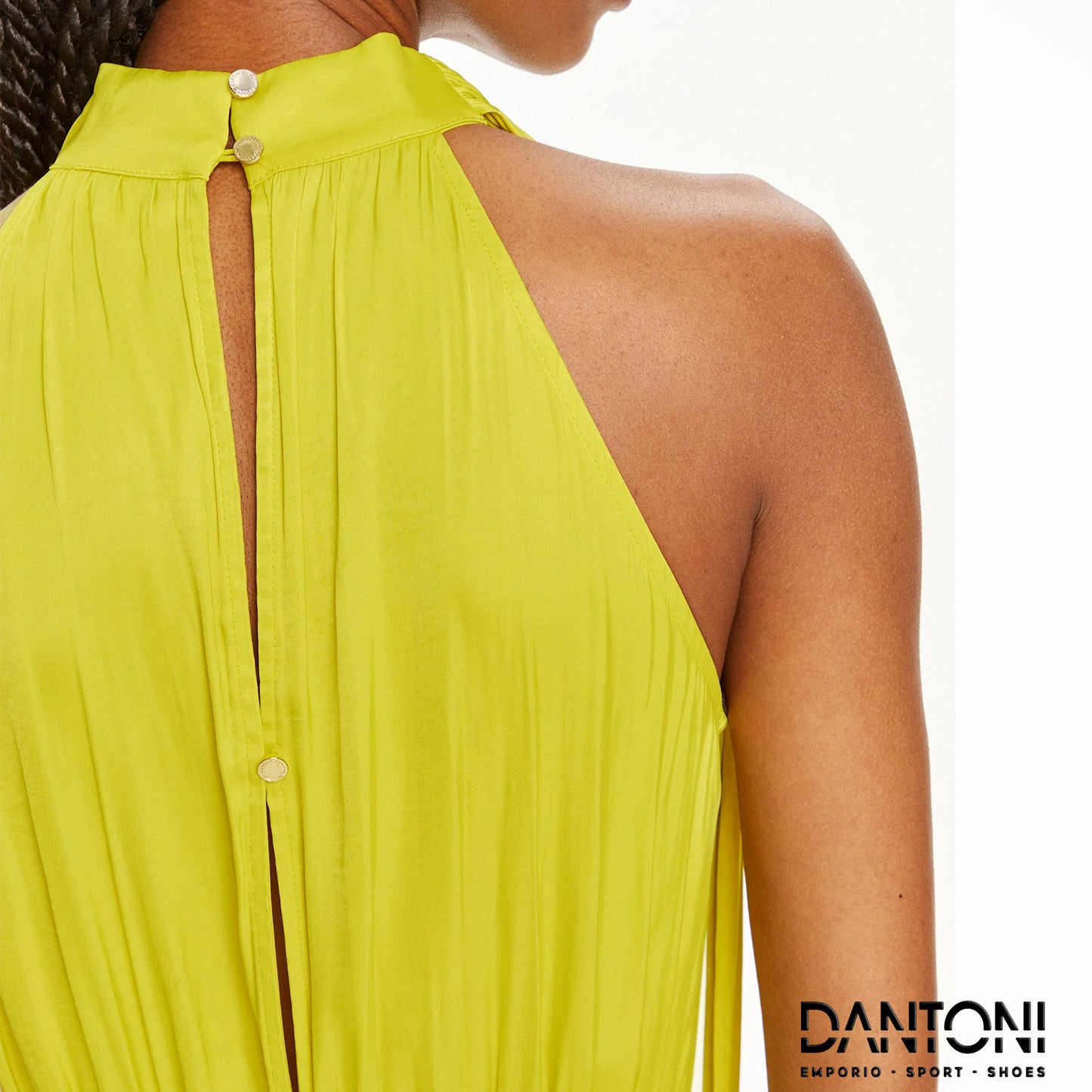 Vestito estivo 241-RIDOL Giallo Loose Fit - Dantoni Shop