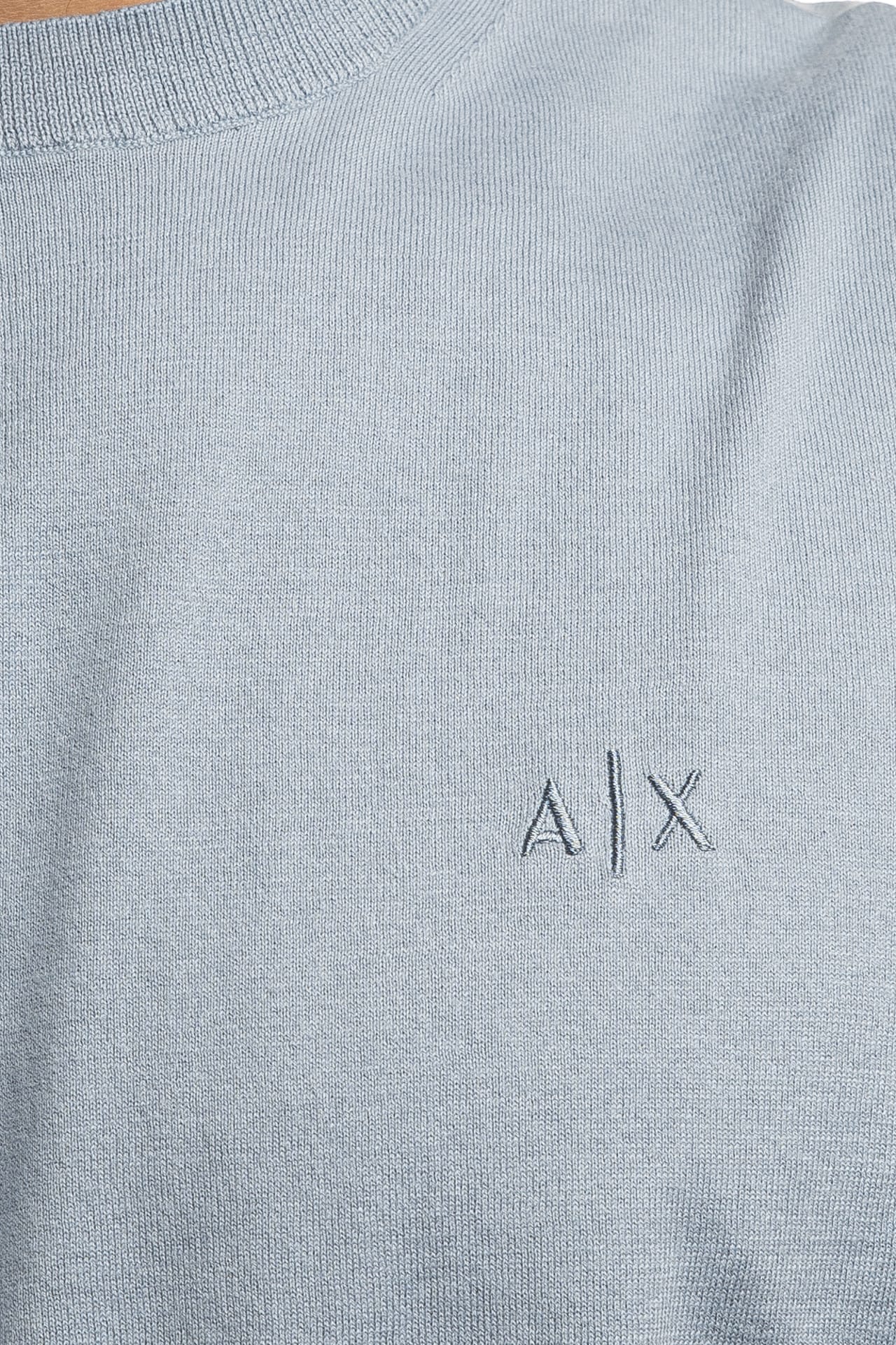 MAGLIA ARMANI EXCHANGE BLU - Dantoni Shop