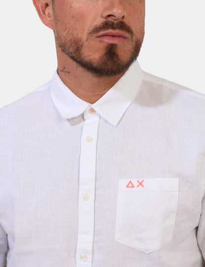 CAMICIA SUN68SPORT BIANCO - Dantoni Shop