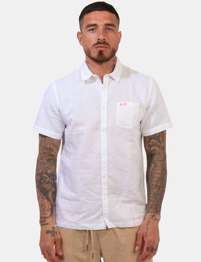 CAMICIA SUN68SPORT BIANCO - Dantoni Shop