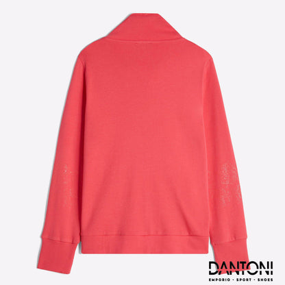 FELPA DA DONNA FREDDY ZIP  ROSSO - Dantoni Shop