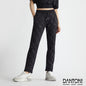 Pantaloni joggings neri con strass - Dantoni Shop