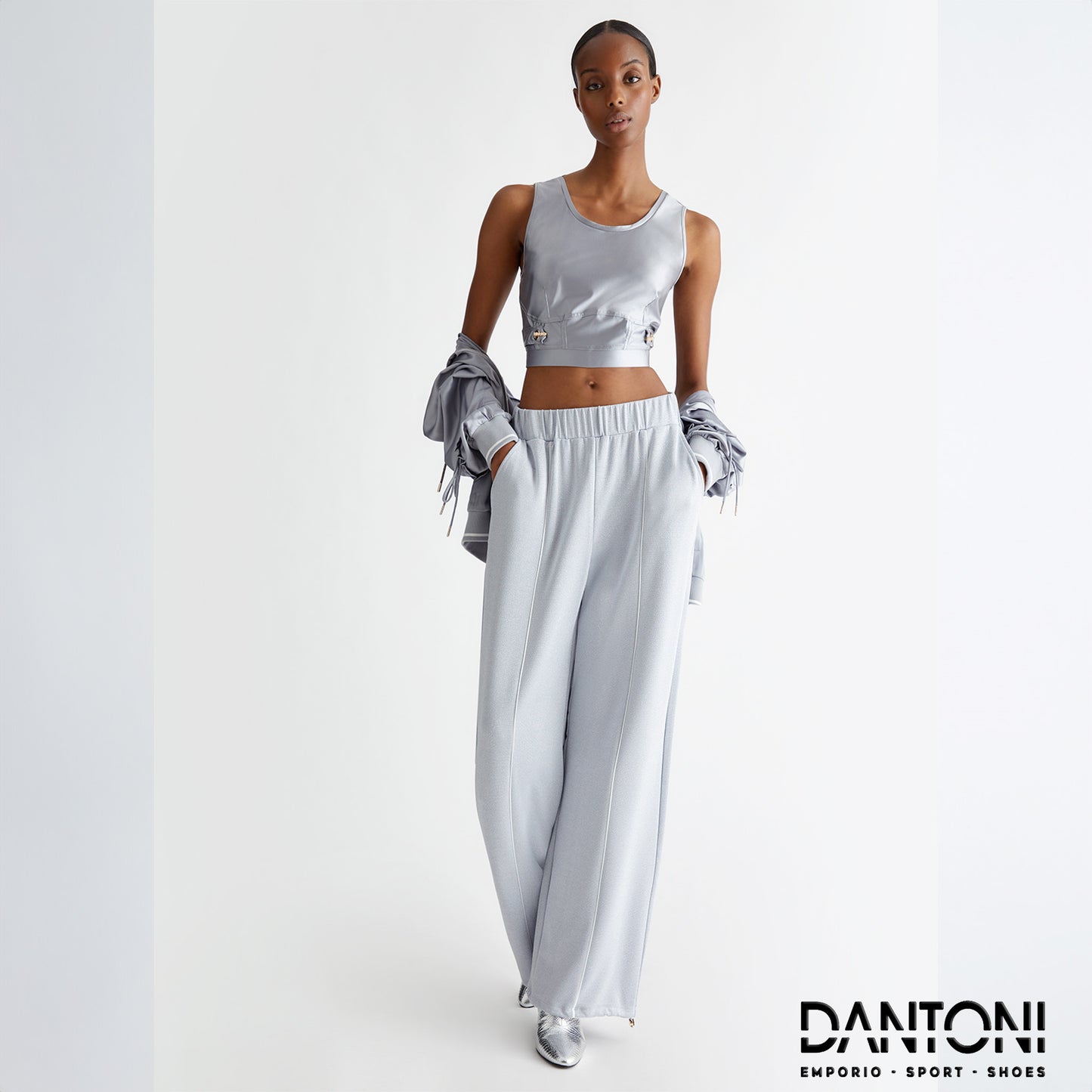 Pantaloni in jersey lurex® - Dantoni Shop