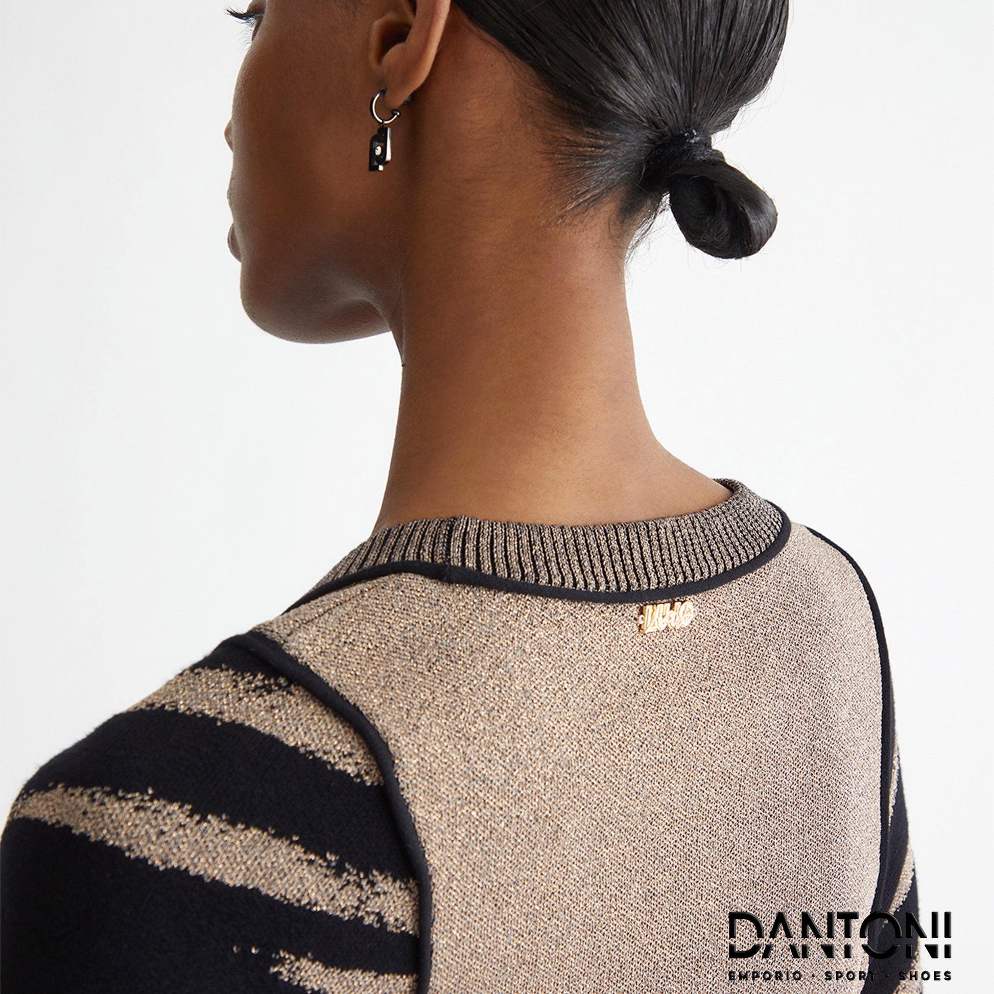 Abito animalier in maglia - Dantoni Shop