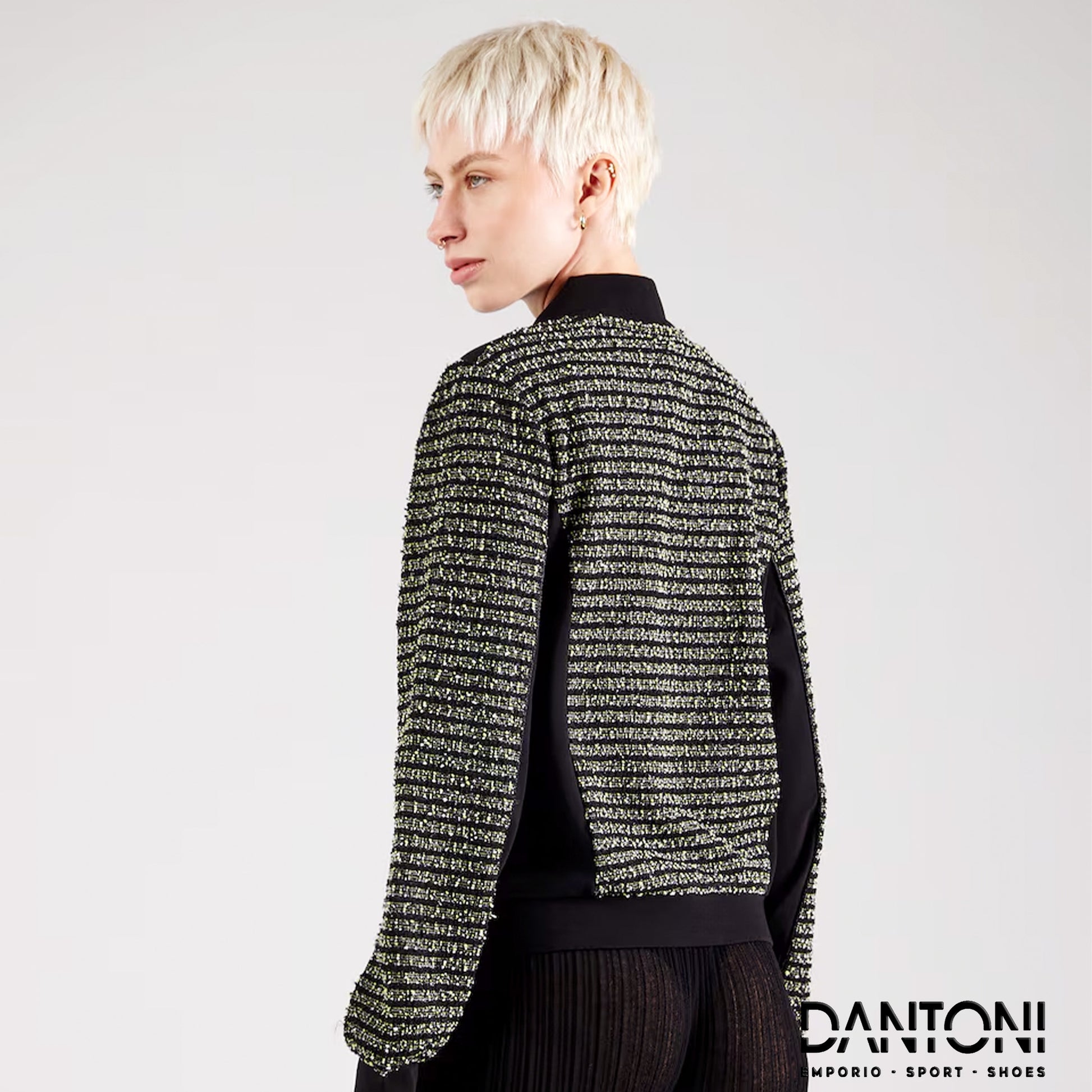 Giacca di felpa in Nero - Dantoni Shop