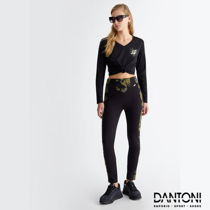 Pantaloni con stampa floreale - Dantoni Shop