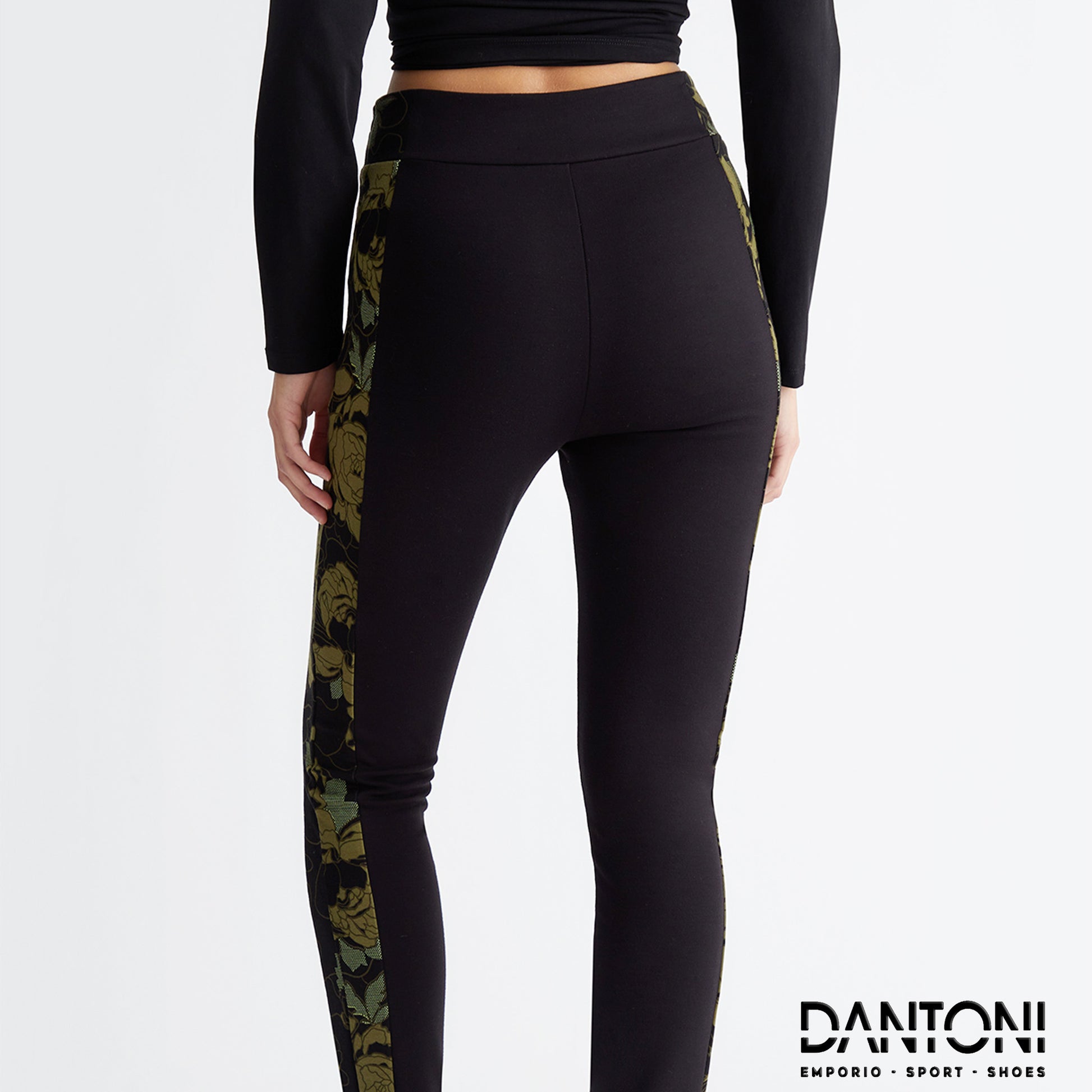 Pantaloni con stampa floreale - Dantoni Shop