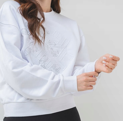 FELPA GUESS BIANCO - Dantoni Shop