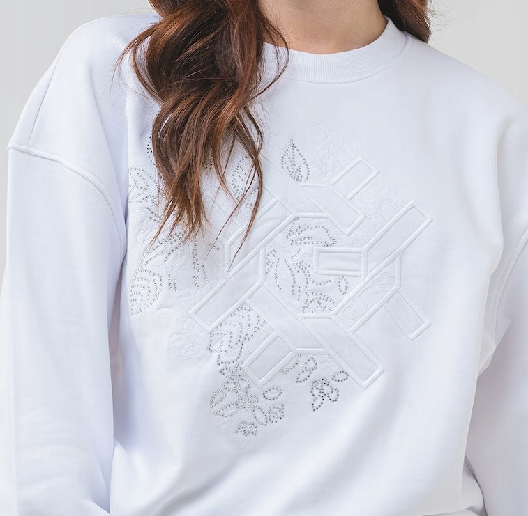 FELPA GUESS BIANCO - Dantoni Shop