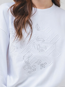 FELPA GUESS BIANCO