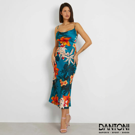 GUESS® Abito a sottoveste satin - Dantoni Shop