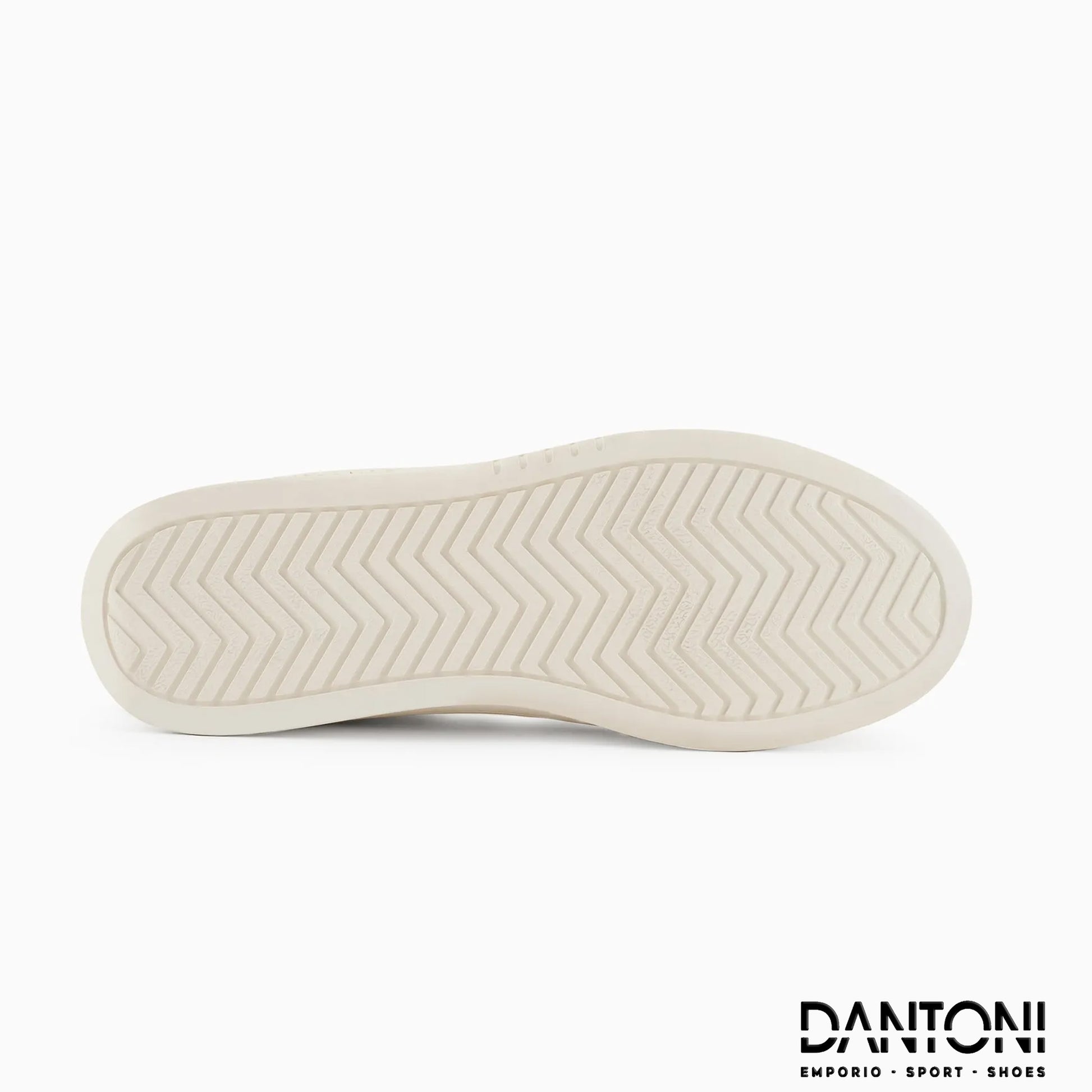 Suede stitched logo sneakers - Dantoni Shop