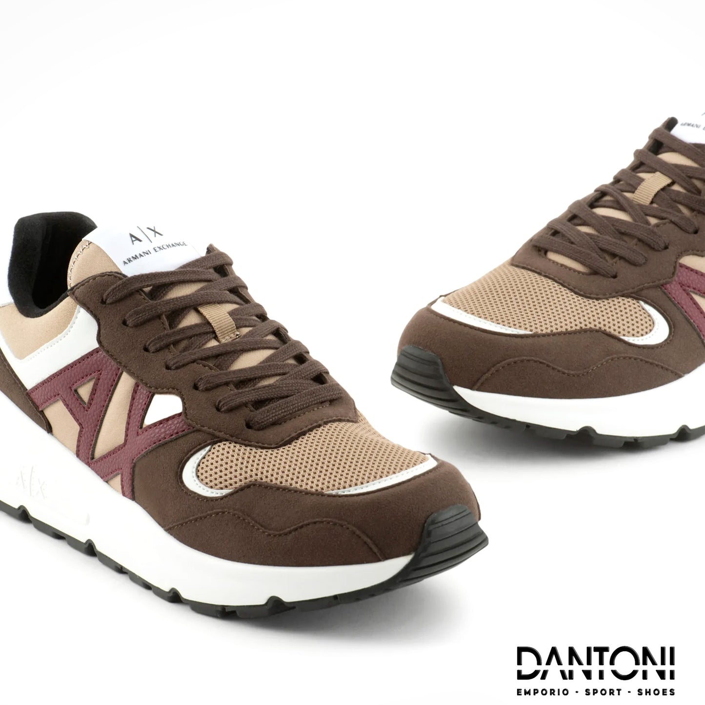 Suede blend sneakers - Dantoni Shop