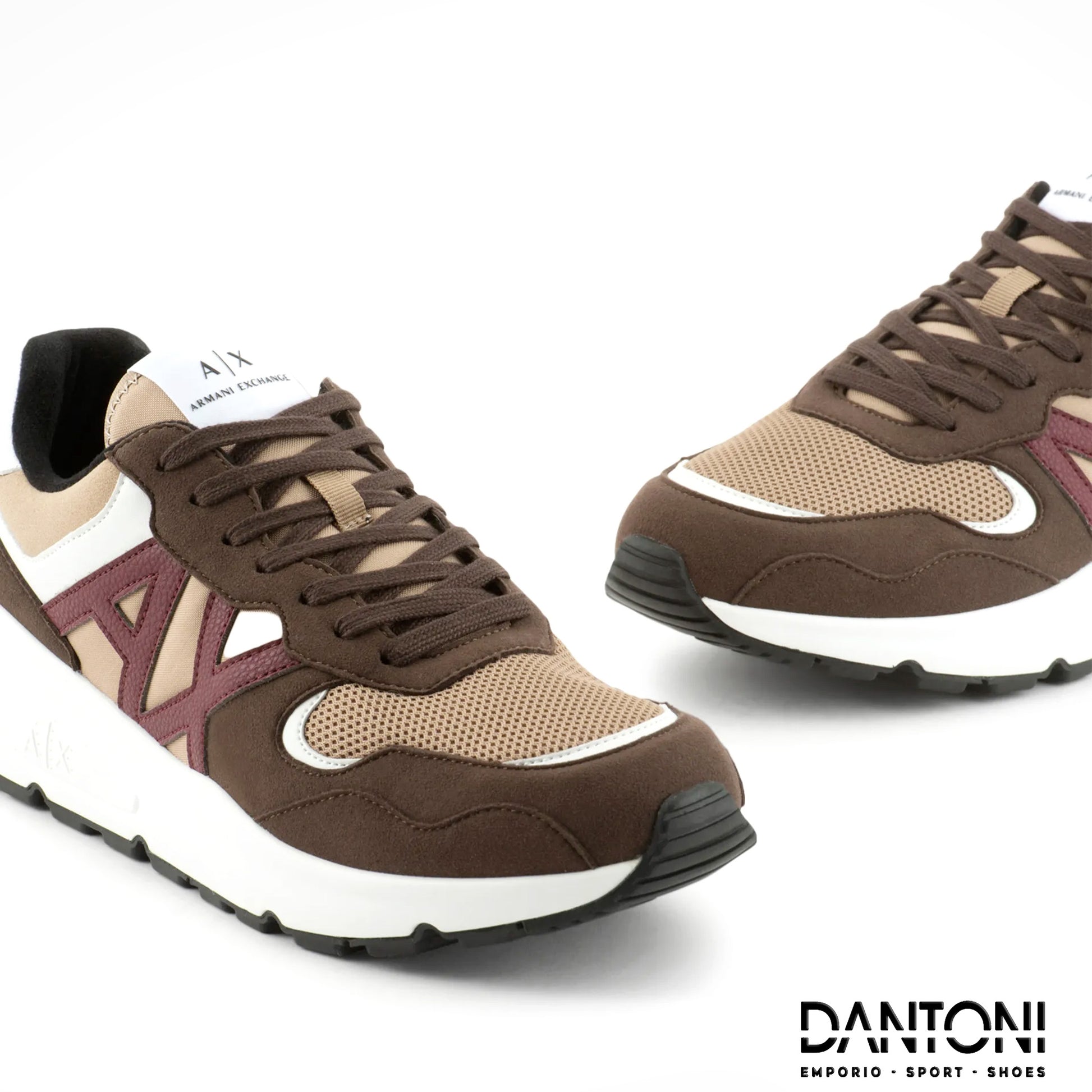 Suede blend sneakers - Dantoni Shop