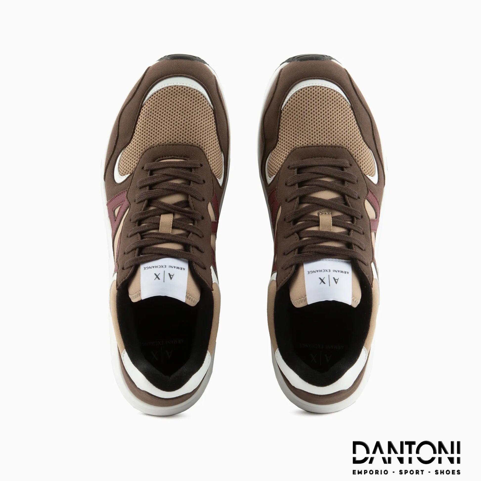 Suede blend sneakers - Dantoni Shop