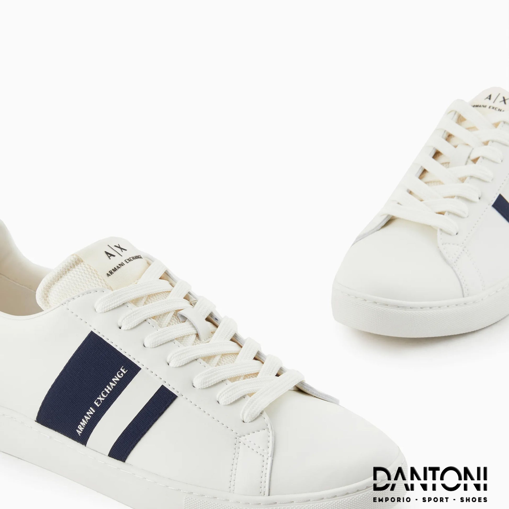 Sneakers con patch logo B - N - Dantoni Shop