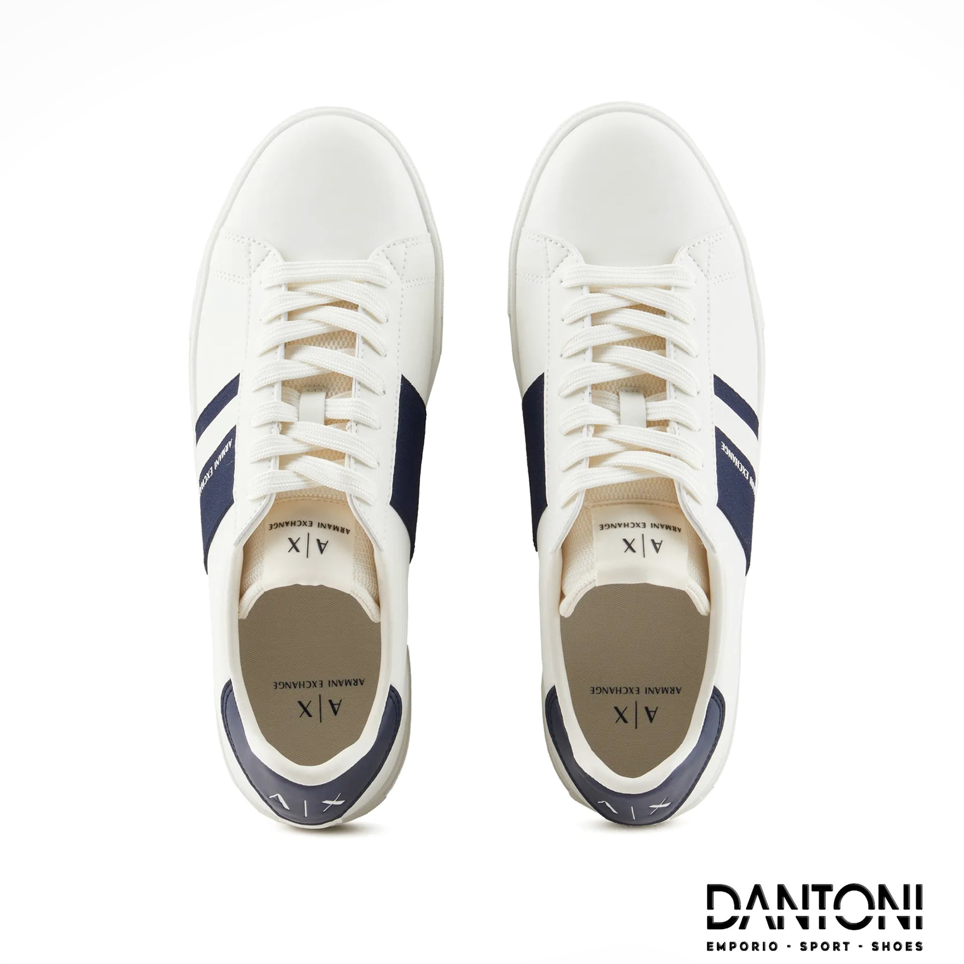 Sneakers con patch logo B - N - Dantoni Shop