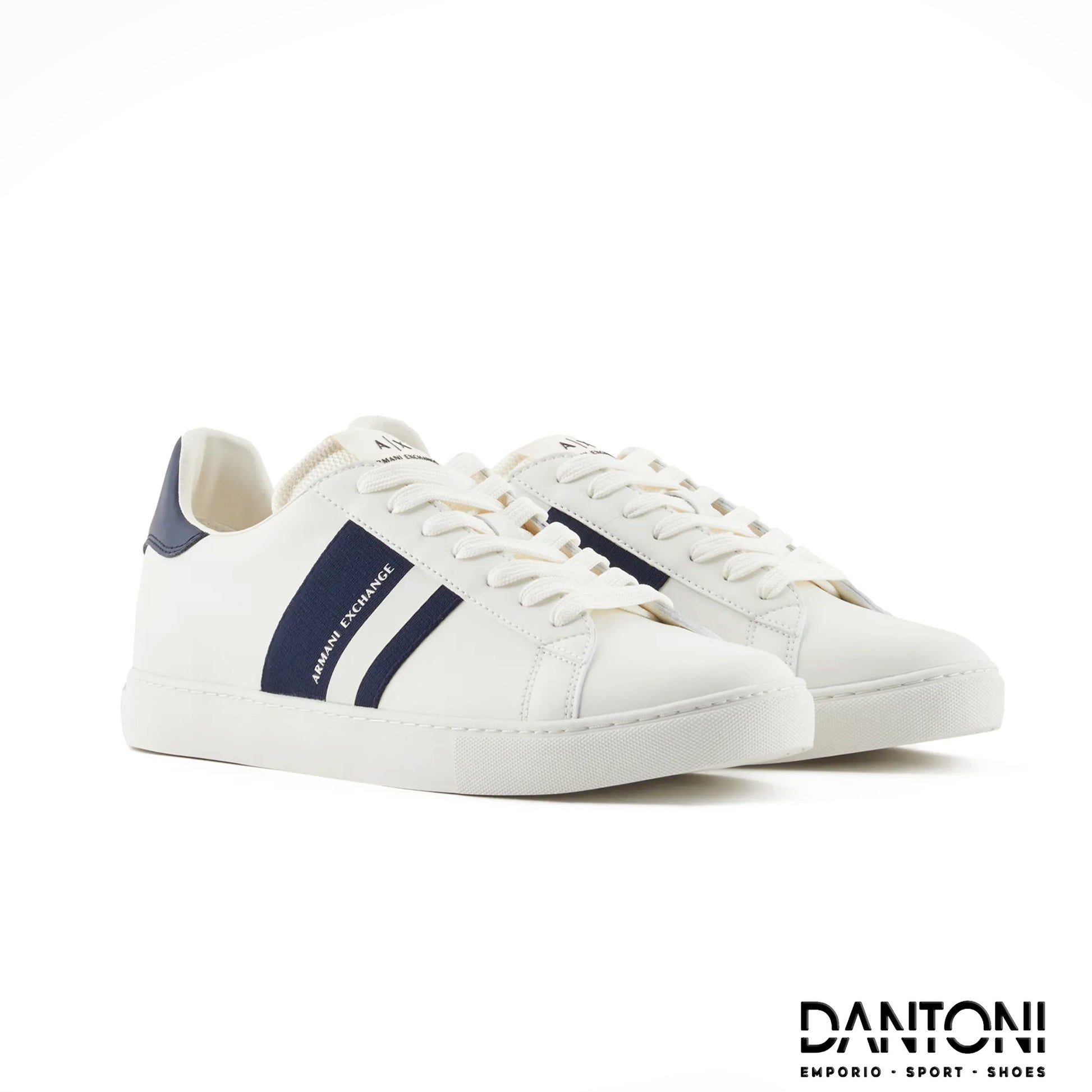 Sneakers con patch logo B - N - Dantoni Shop