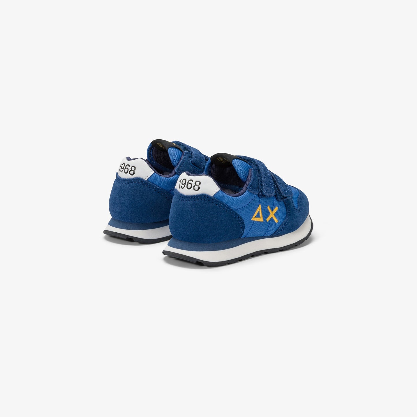 Sneaker Boy's Tom in nylon e suede Royal
